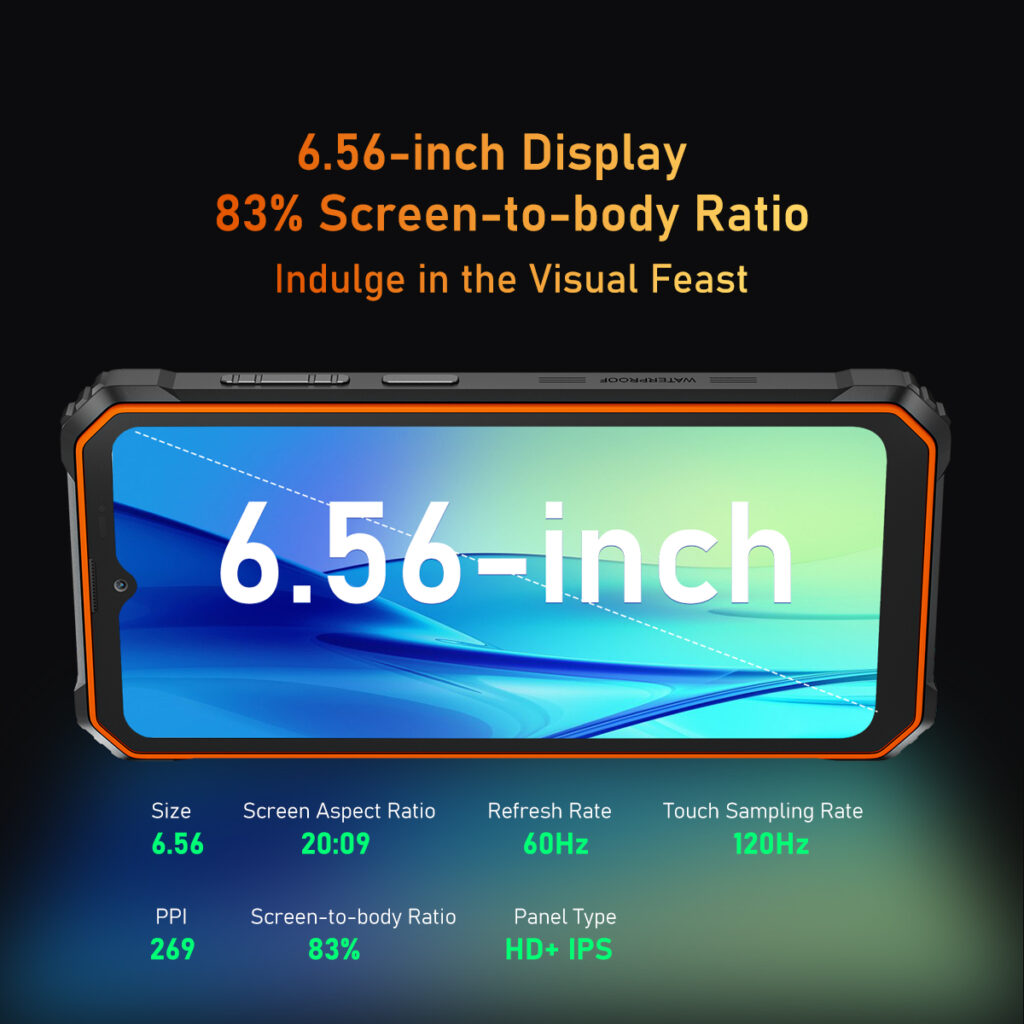 Blackview BV6200 Pro: Il Telefono Robusto Che Non Teme Niente! Display FHD+ Da 6.56'', Batteria 13000mAh, 128GB E 6GB+6GB Di RAM. Global Edition.
